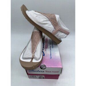 *DEFECT* Skechers Women's Size 9 Yoga Foam Sandal Mediation New Moon 32919/BLSH